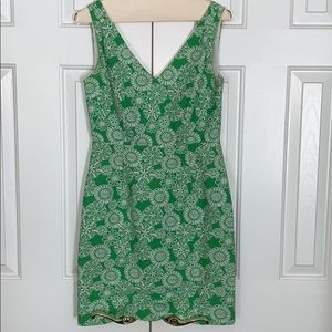 Lilly Pulitzer green and white dress